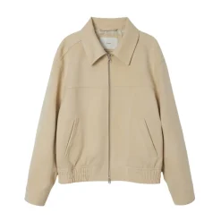 Alter-Suede Collared Blouson