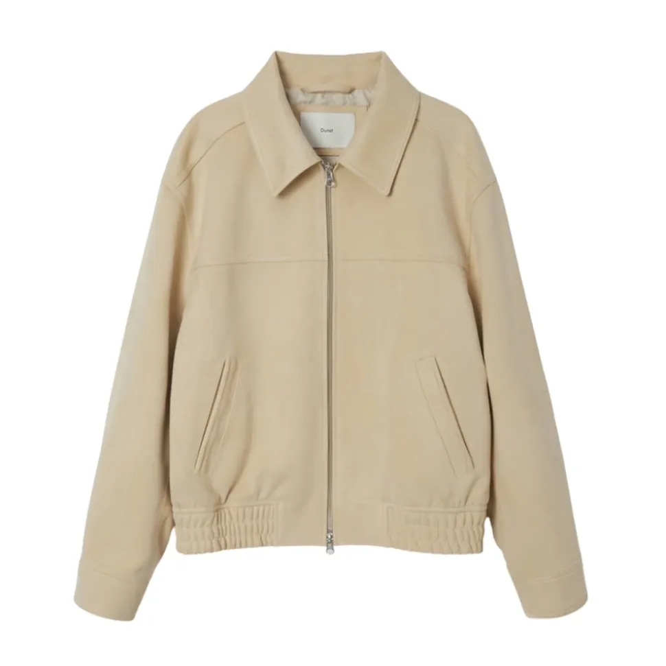 Alter-Suede Collared Blouson