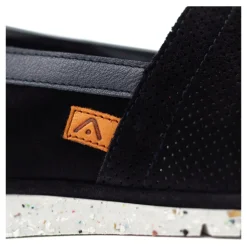 Amber Perforated Suede Slip-On