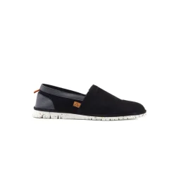 Amber Perforated Suede Slip-On