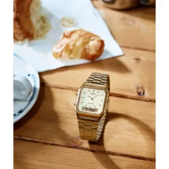 AQ-230GA-9DMQYES Vintage Dual-Display Klassiek Horloge