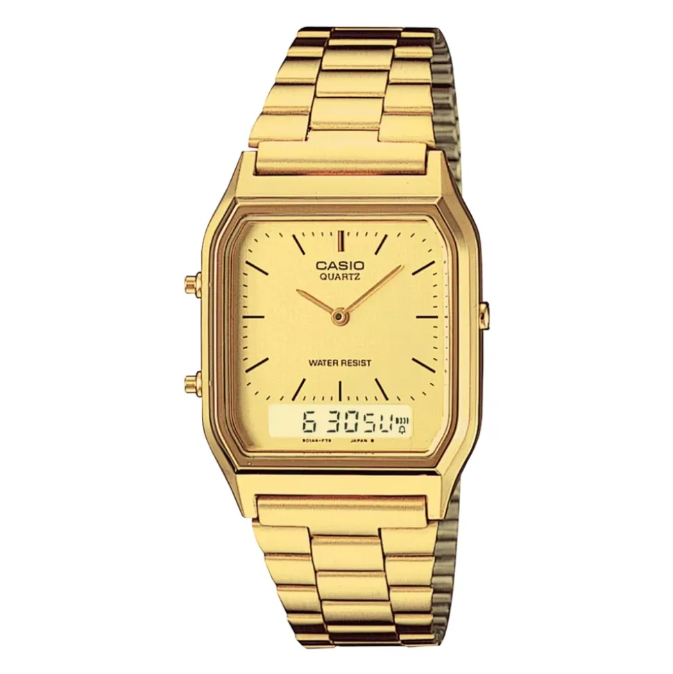 AQ-230GA-9DMQYES Vintage Dual-Display Klassiek Horloge