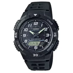 AQ-S800W-1BVEF Tough Solar Analoog-Digitale Sport Horloge
