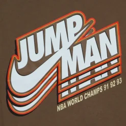 Archaeo Brown T-shirt met Jumpman-logo