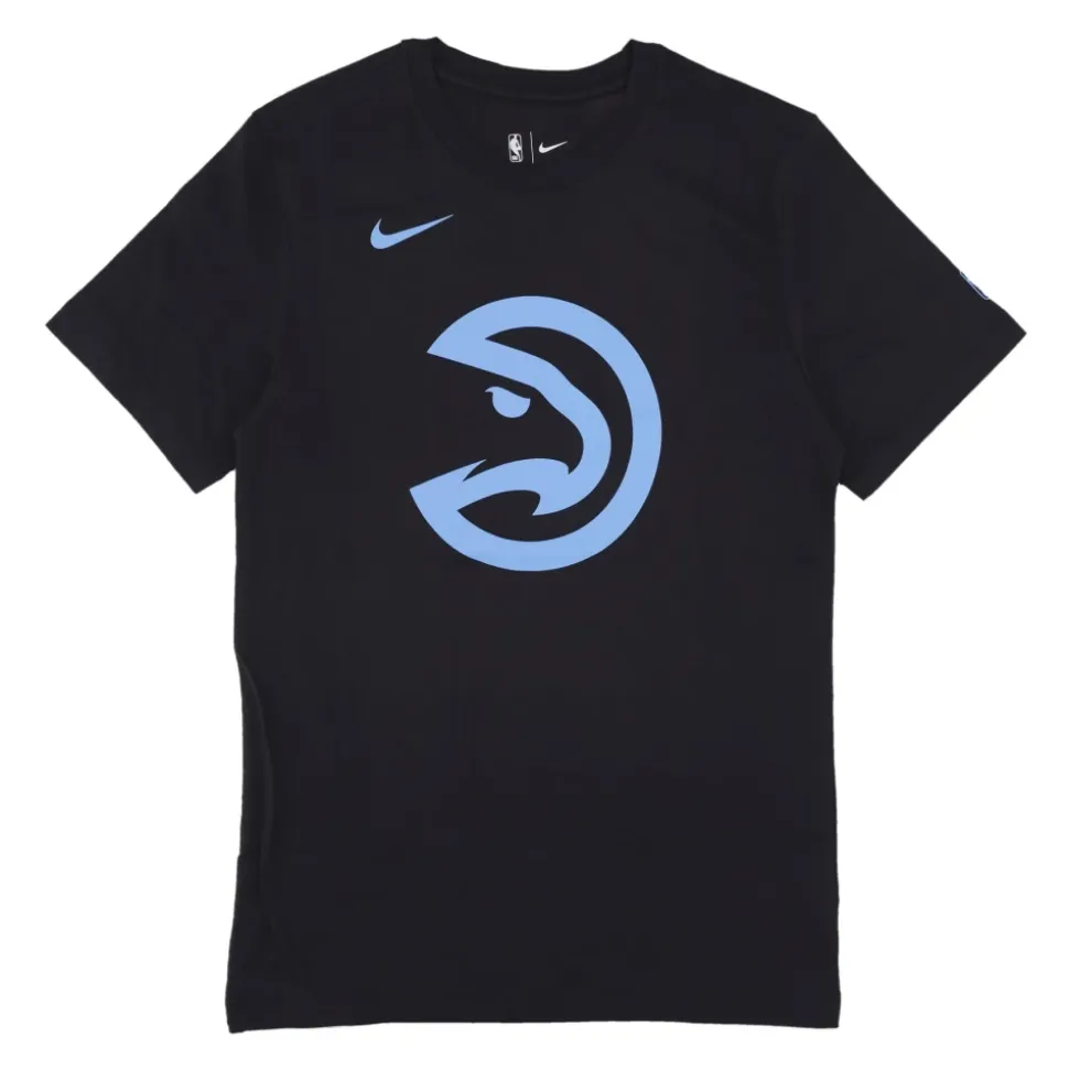 Atlanta Hawks Logo Tee Zwart