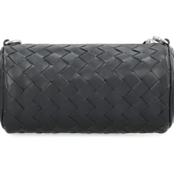 Barrel Leather crossbody tas