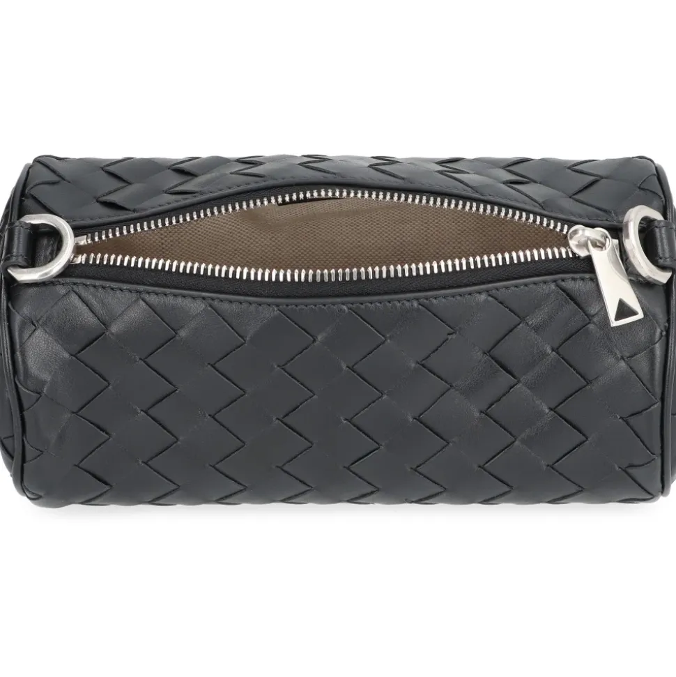 Barrel Leather crossbody tas