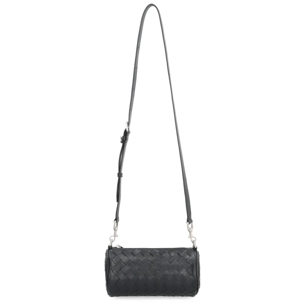 Barrel Leather crossbody tas
