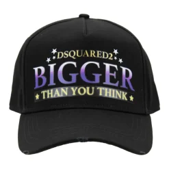 Baseball Cap met Contrastprint en Gesp