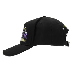 Baseball Cap met Contrastprint en Gesp