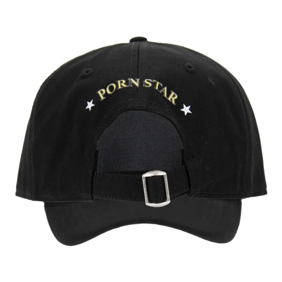 Baseball Cap met Contrastprint en Gesp