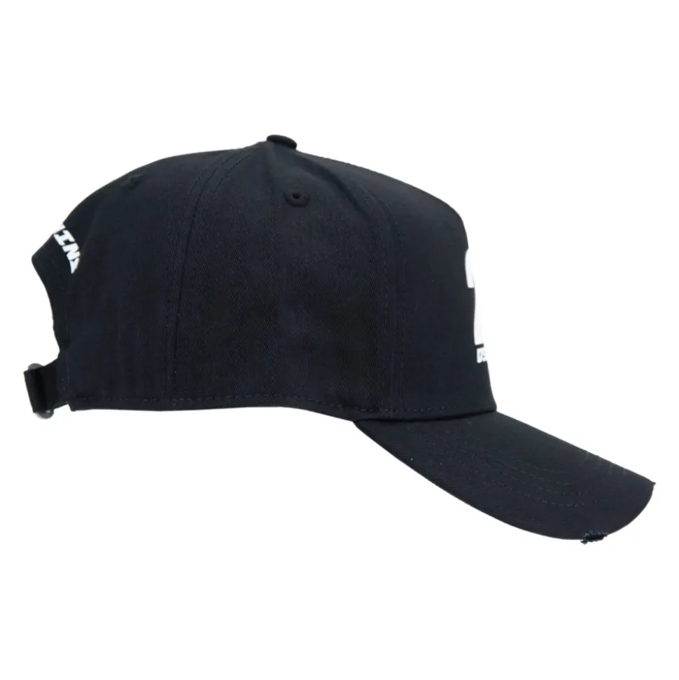 Baseballpet met logo en gespsluiting