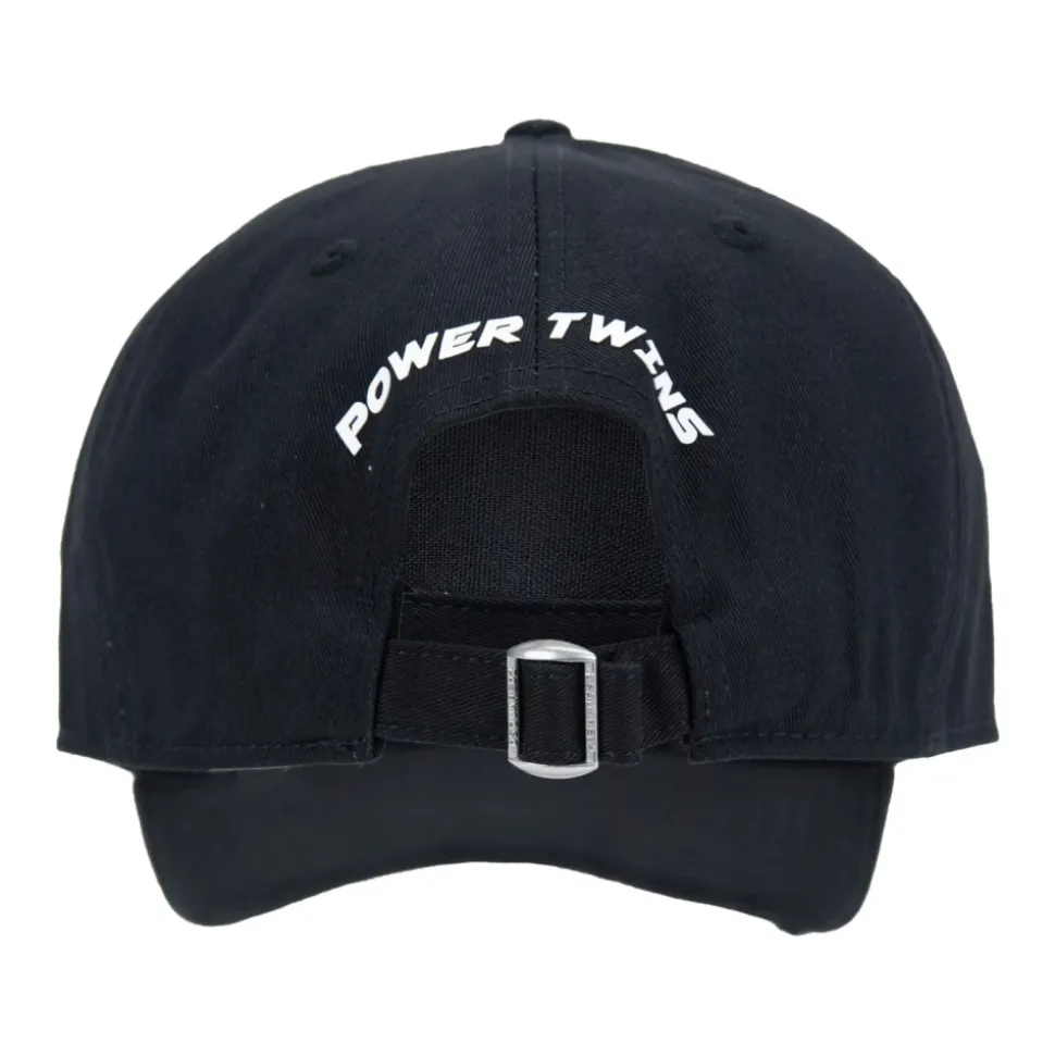 Baseballpet met logo en gespsluiting