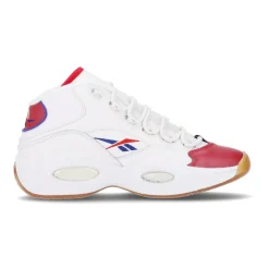 Basketbalschoen voor heren Question Mid Krijt/vector Rood/vector Blauw