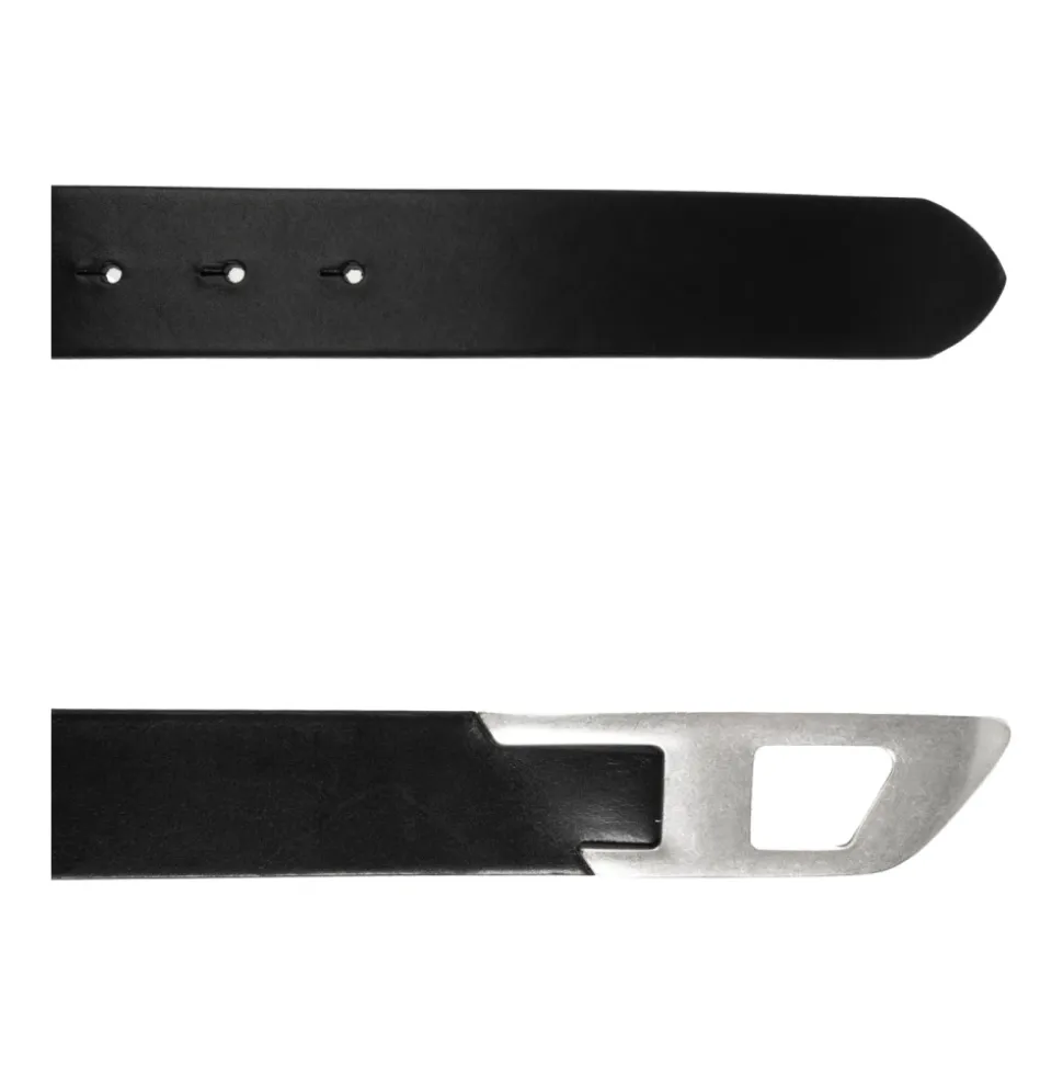 B-D Logo 2.0 Leren Riem