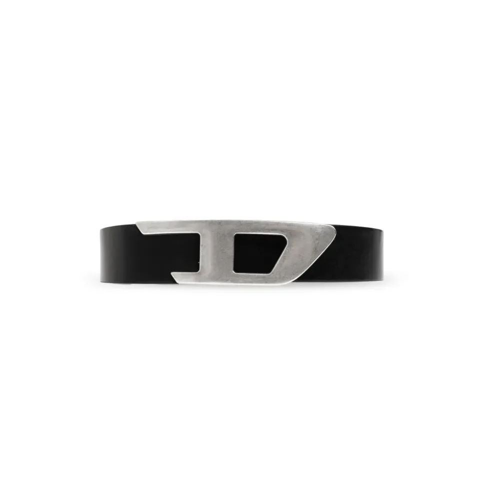 B-D Logo 2.0 Leren Riem