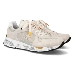 Beige Sneaker Mase Suède Leer