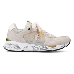 Beige Sneaker Mase Suède Leer