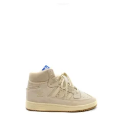 Beige Chamois Leren Sneakers Made in ID