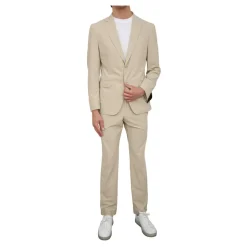 Beige Pak voor Heren