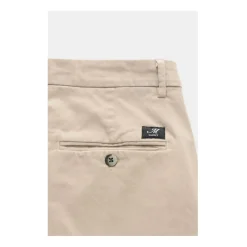 Beige Slim Fit Chino Broek Torino