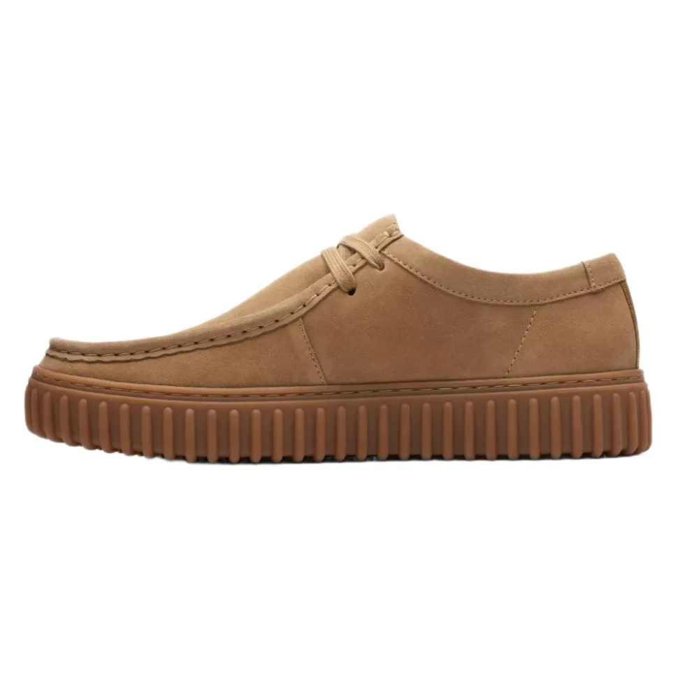 Beige Veterschoen voor vrije tijd