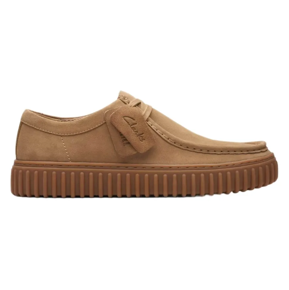 Beige Veterschoen voor vrije tijd