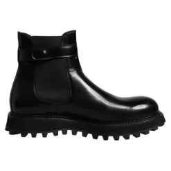 Belted Logo Chelsea Boots