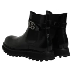 Belted Logo Chelsea Boots
