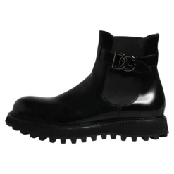 Belted Logo Chelsea Boots
