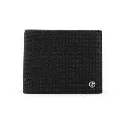 Bifold Portemonnee van Leer met Reliëf