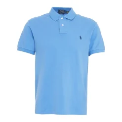 Blauw Slim Fit Polo T-Shirt