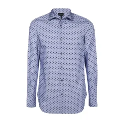 Blauwe Casual Overhemden 6L1C861NMTZF723