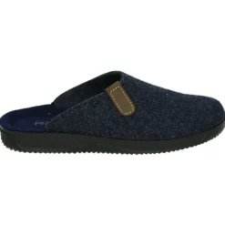 Blauwe Heren Pantoffels G Breedte