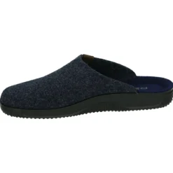 Blauwe Heren Pantoffels G Breedte