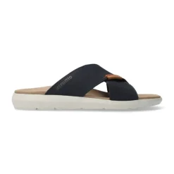 Blauwe Heren Slide Sandaal Collectie