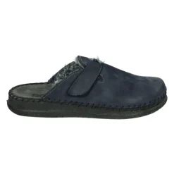 Blauwe Nubuck Heren Pantoffels