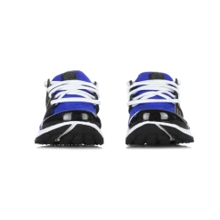 Blauwe Racer Lage Stoffen Sneaker