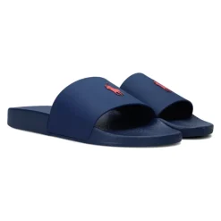 Blauwe Slide Sandalen voor Heren