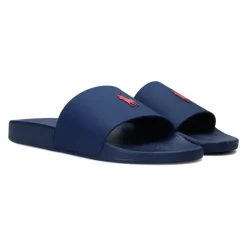 Blauwe Slide Sandalen voor Heren