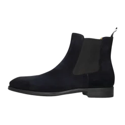 Blauwe Stijlvolle Herenlaarzen voor Herfst/Winter