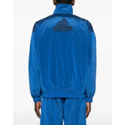 Blauwe Stijlvolle Jas voor Mannen