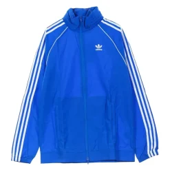 Blauwe Windbreaker Jas voor Mannen