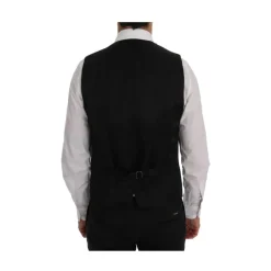 Blauw Gestreept Gilet