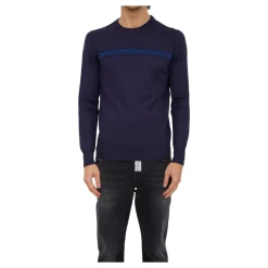 Blauw Shirt Stijlvol Casual Mode