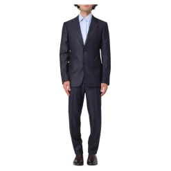 Blauw Tweedelig Formeel Pak