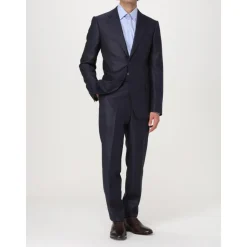 Blauw Tweedelig Formeel Pak