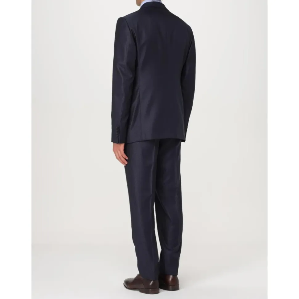 Blauw Tweedelig Formeel Pak