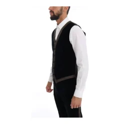Blauw Velvet Slim 3-Delig Pak