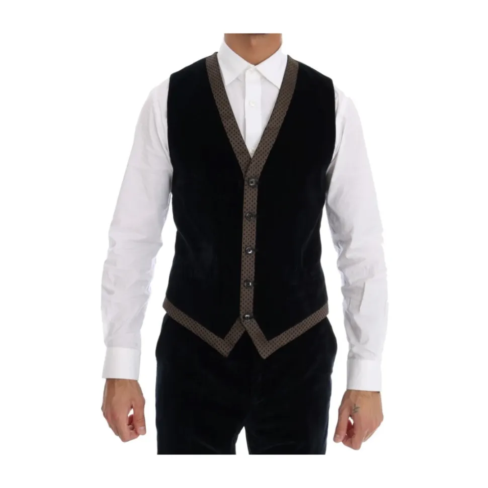 Blauw Velvet Slim 3-Delig Pak